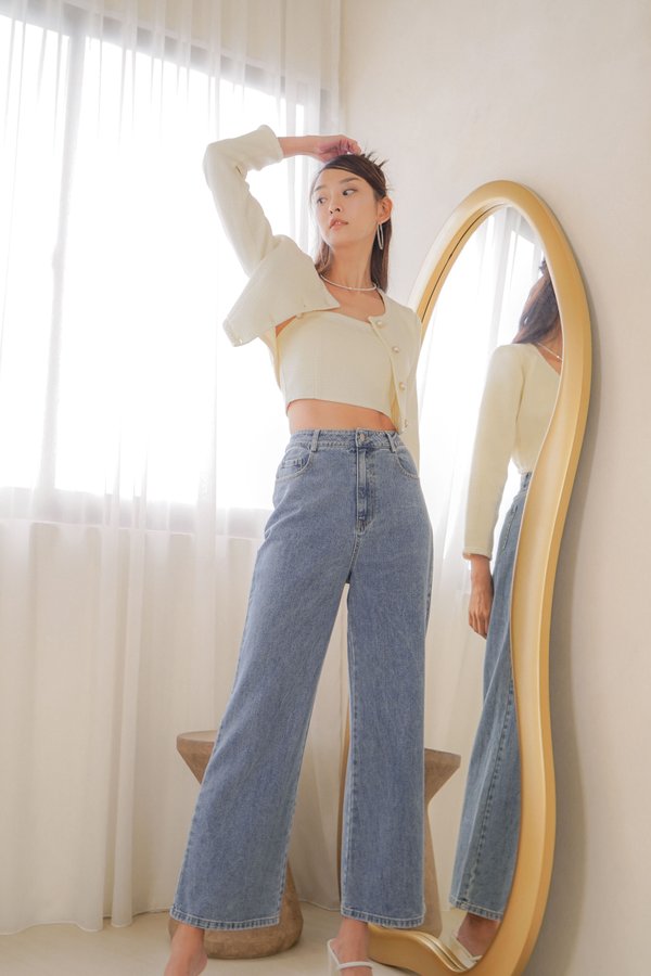 Lottie Denim Jeans in Midwash