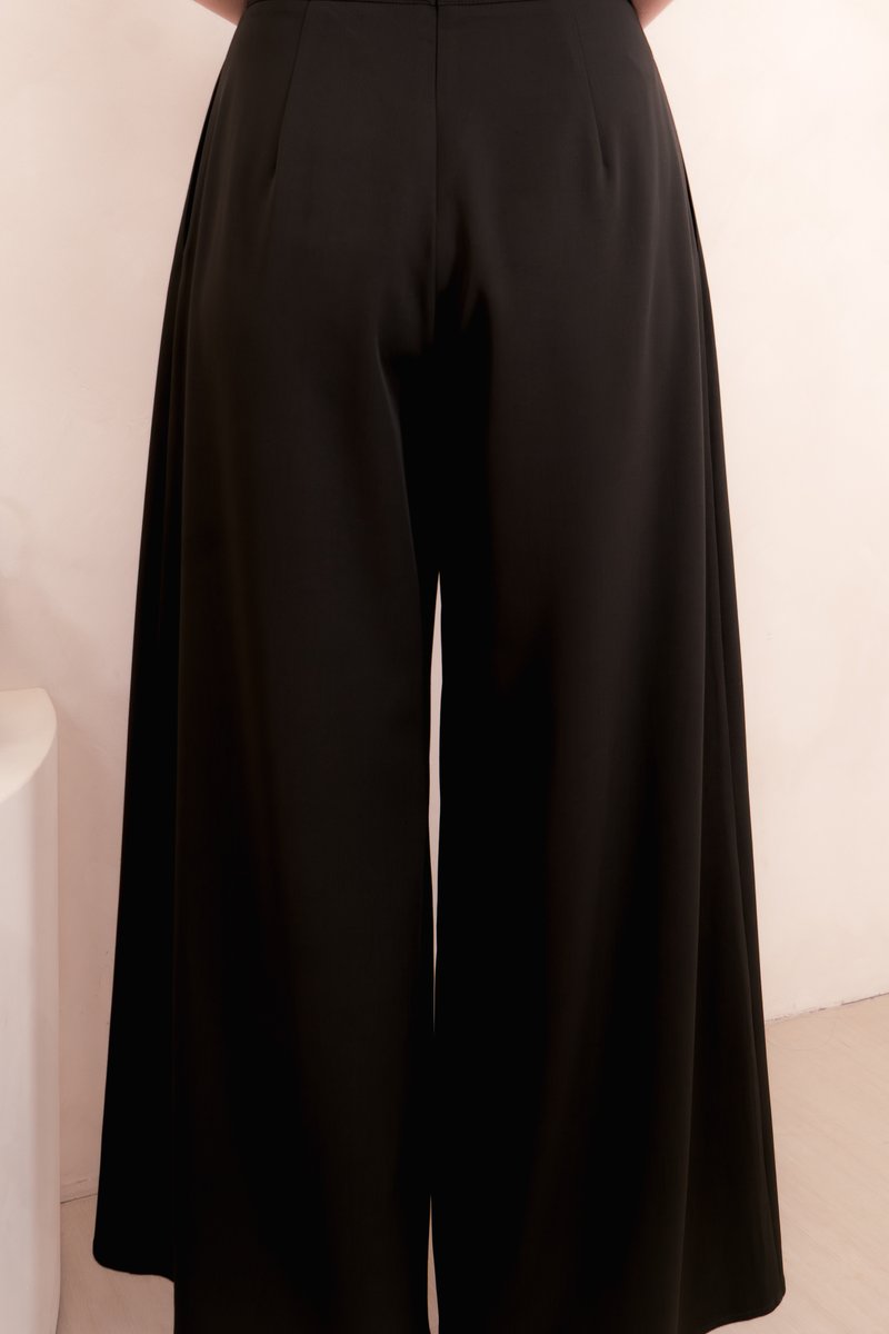 Alina High Waisted Pants in Black | Mikayla