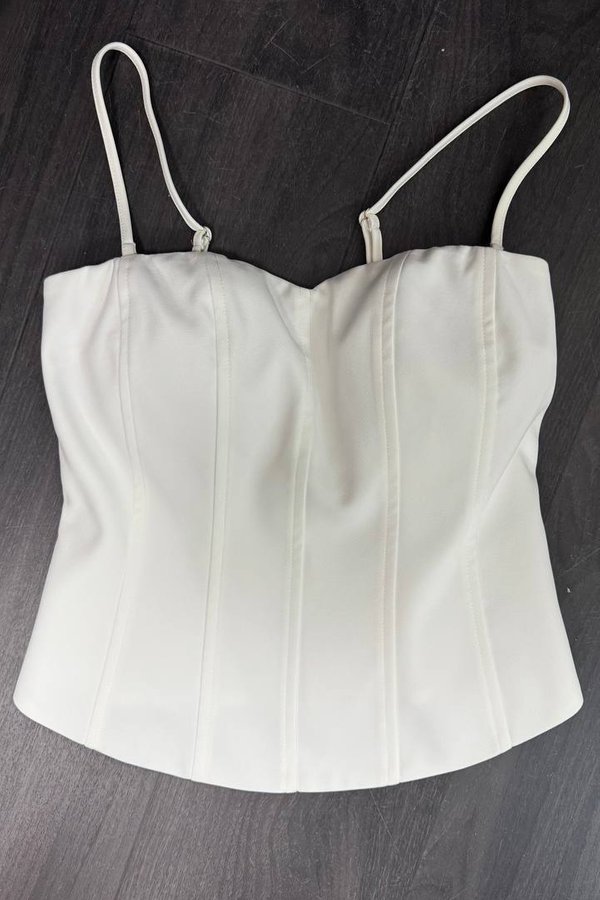 PX3615 Desiree Corset Top in White