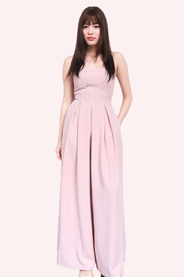 *Regular* PX3643 Aurora Corset Jumpsuit in Pink