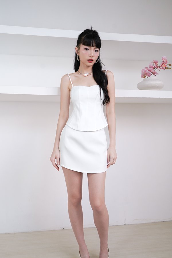 *Regular* Desiree A-Line Skorts in White