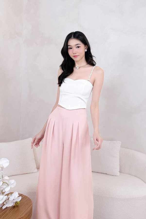 *Petite* PX3654 Alethia Two Dart Pants in Pink