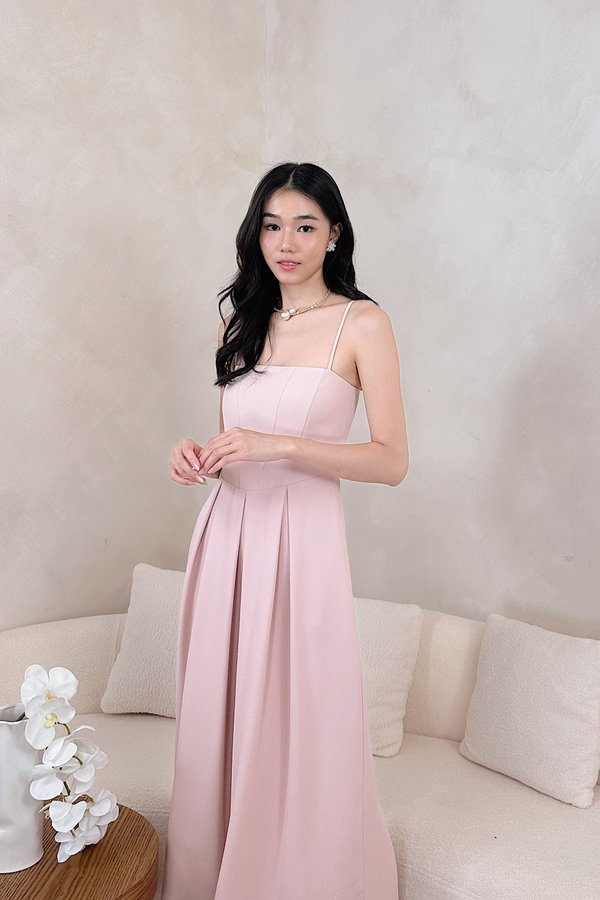 *Regular* Aurora Corset Jumpsuit in Pink