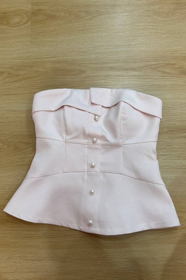 *PRE-ORDER* Trinity V2 Pearl Top in Ice Pink