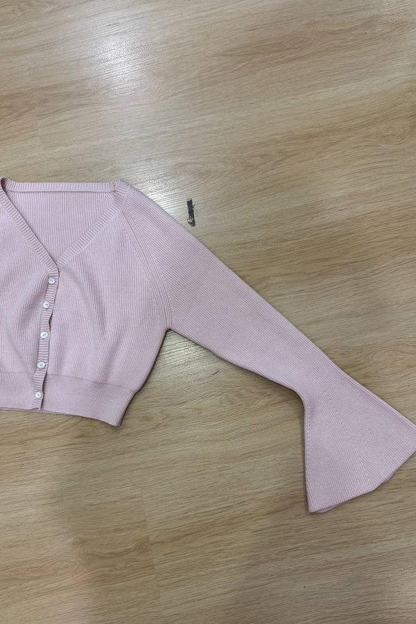 *PRE-ORDER* Nani Knit Cardigan in Baby Pink