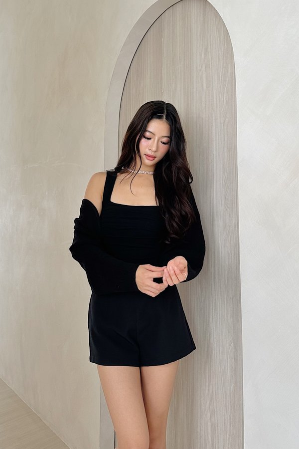 Freya Bolero Cardigan in Black
