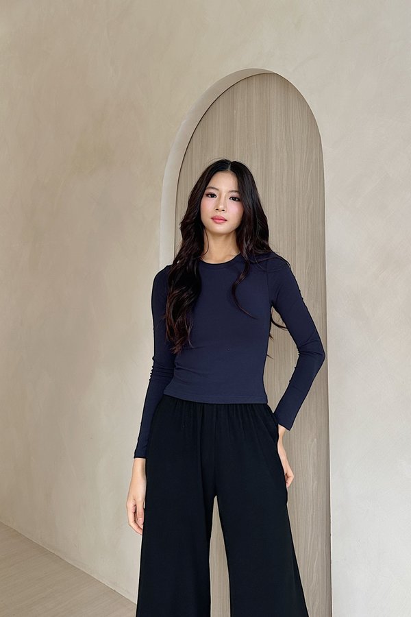 *PRE-ORDER* (BARE/MOCHI) *Regular* Abi Joggers in Black