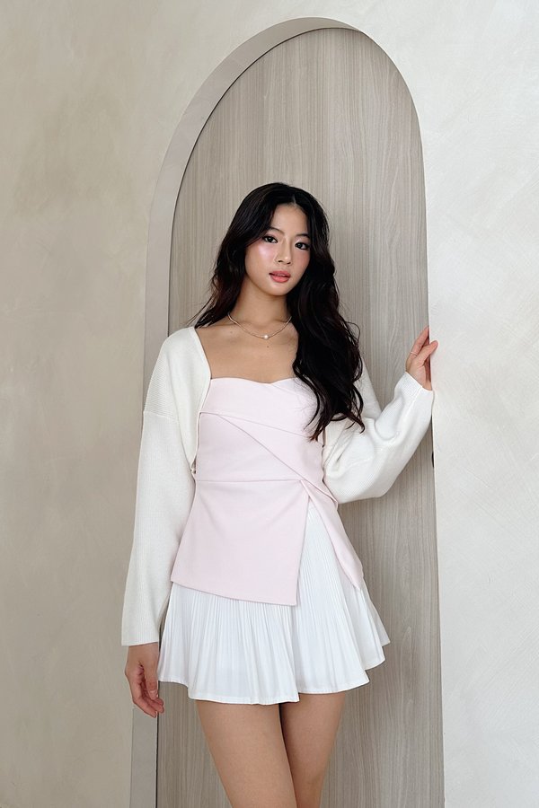 Freya Bolero Cardigan in Cream