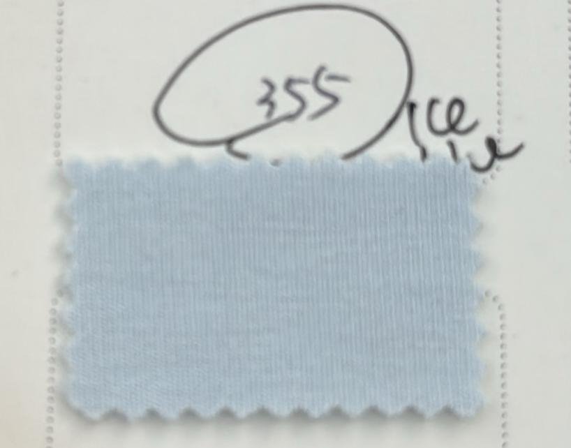*PO: MID AUG* (BARE/BASIC) Ashley V4 Padded Ruched Top in Ice Baby Blue