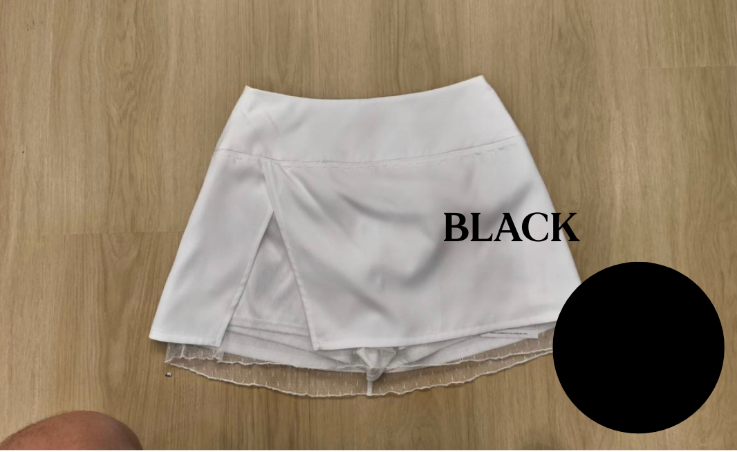 *PO: ETA MID AUG* Rin Lace Skorts in Black