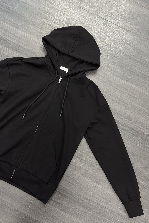 Noa Lounge Hoodie in Black