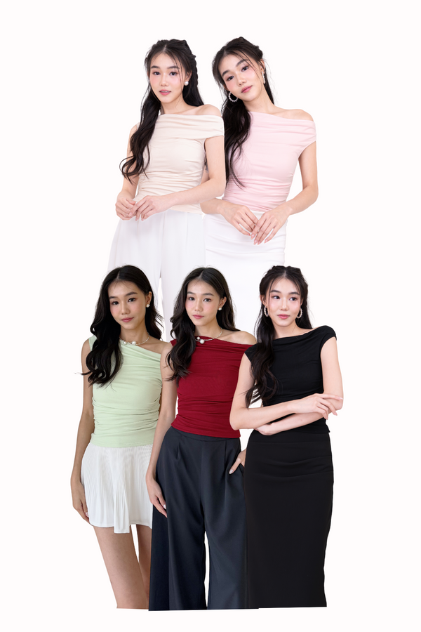(BARE/BASIC) Laurie Off Shoulder Top