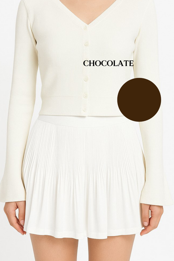 *PO: END AUG* Nani Knit Cardigan in Chocolate
