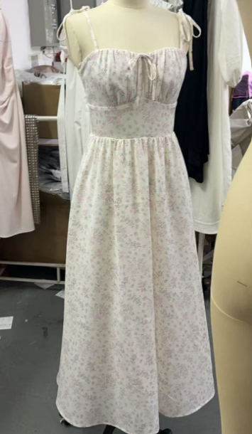 *PO: ETA MID AUG* Quinn Ruched Maxi Dress in Pink Floral Print