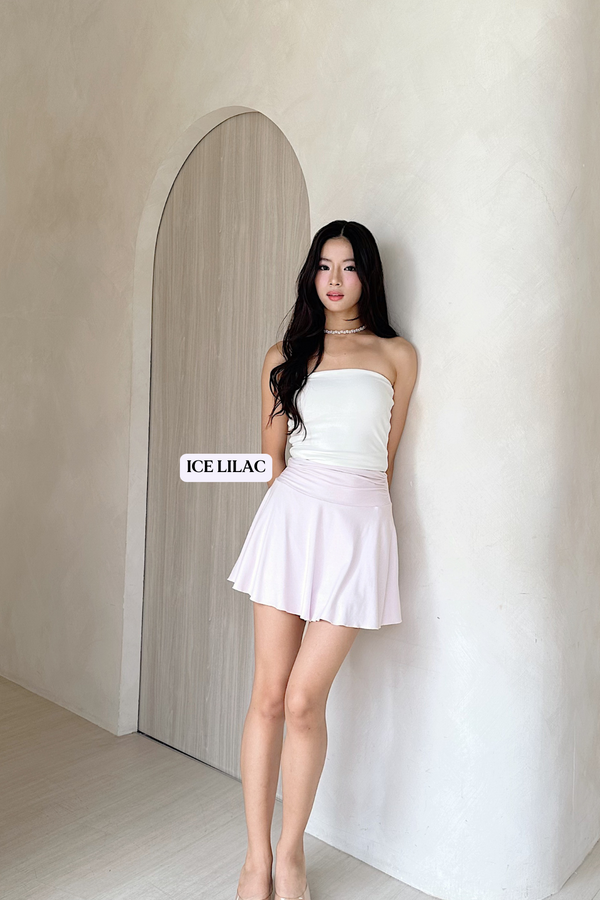 *PO: ETA END JUL* (BARE/MOCHI) Ri Ruched Skorts