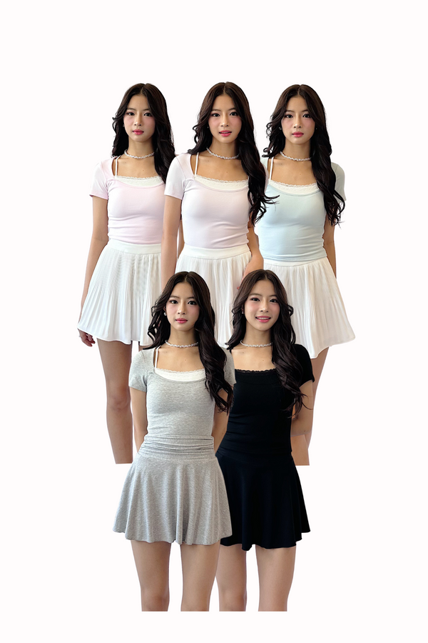 *PO: ETA MID AUG* (BARE/BASIC) Emi Cami Baby Tee