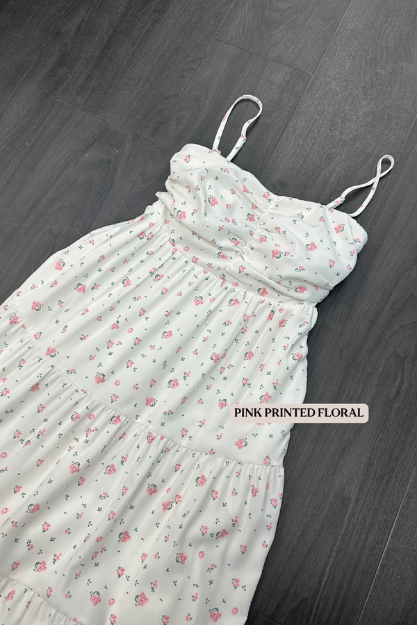 Theodora V2 Sweetheart Neckline Tiered Midaxi Dress