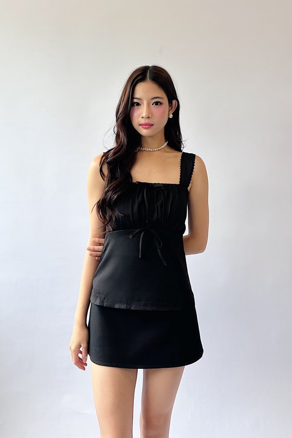 Kimi Lace Top in Black