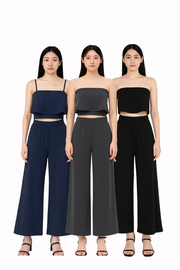 *PO: ETA END SEPT* (BARE/BASIC) *Petite* Alina V2 Straight Waistband Pants