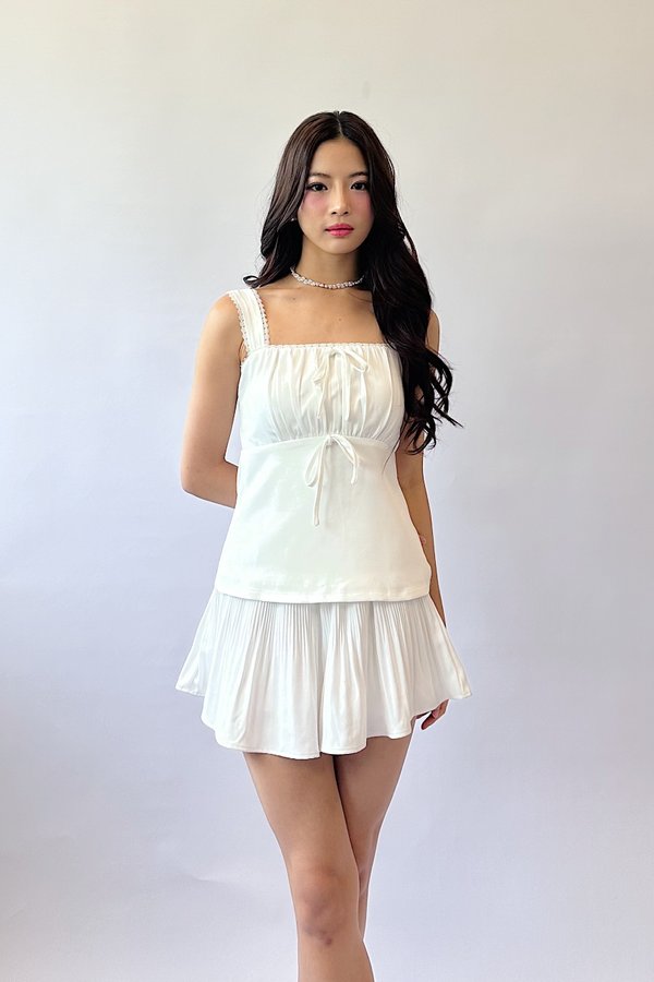 Kimi Lace Top in White
