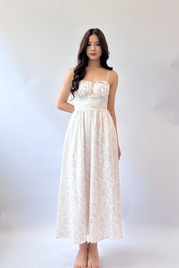 Quinn Ruched Maxi Dress