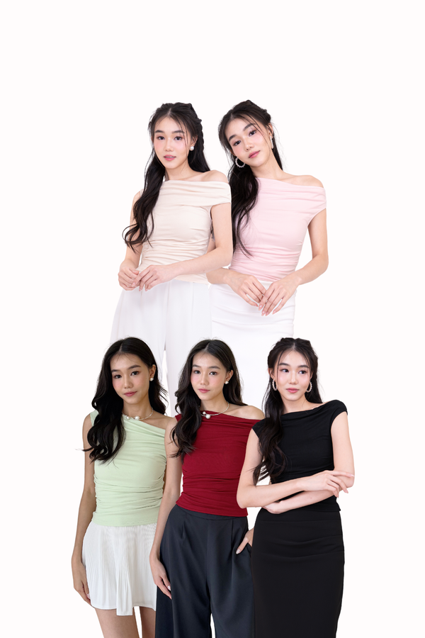 (BARE/BASIC) Laurie Off Shoulder Top