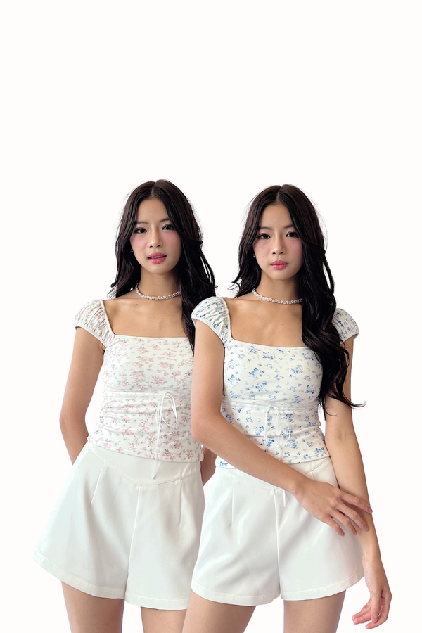 (BARE/BASIC) *Limited Edition* Elsa V4 Lace Ribbon Top