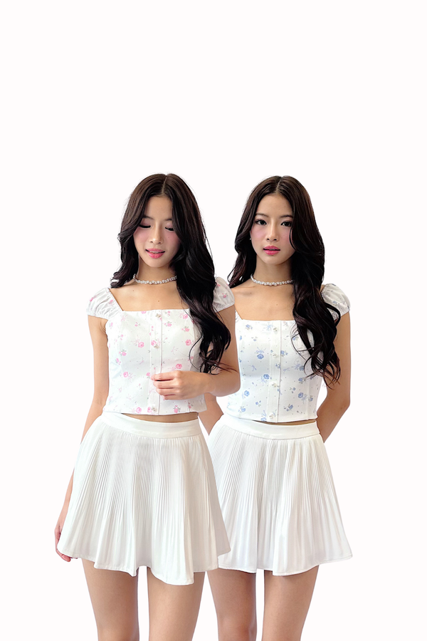 Roselle Straight Neckline Top Roselle Straight Neckline Top