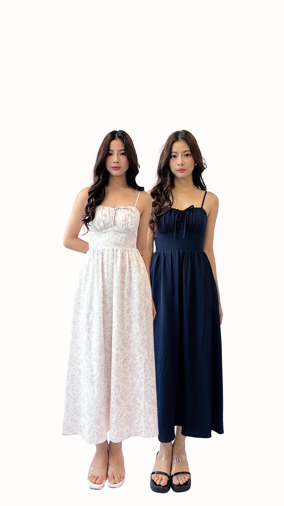 Quinn Ruched Maxi Dress | Mikayla