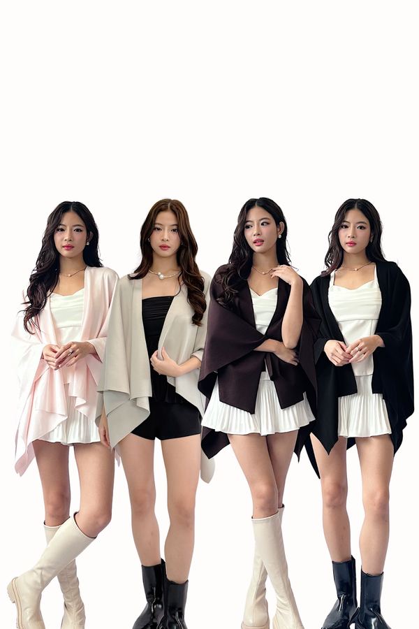 *PO: ETA EARLY DEC* Skylar Cape Knit Outerwear