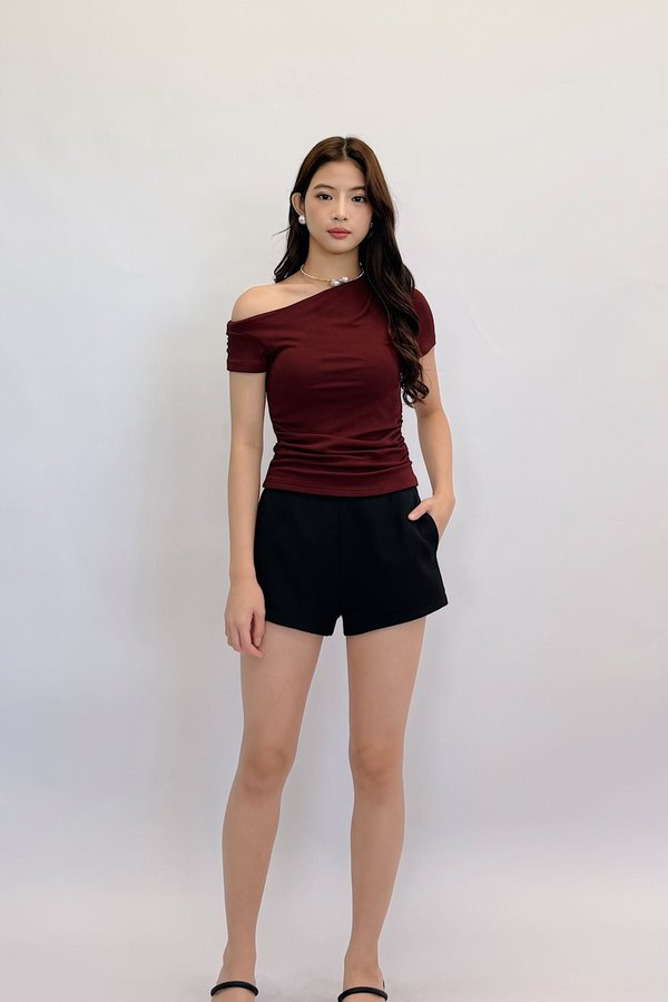 *PREORDER* (PREMIUM/BARE) Saige Off Shoulder Top