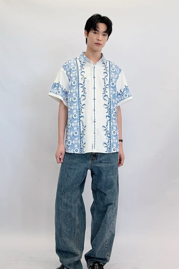 *PREORDER* (MIKAYLA MEN) Sky Printed Shirt