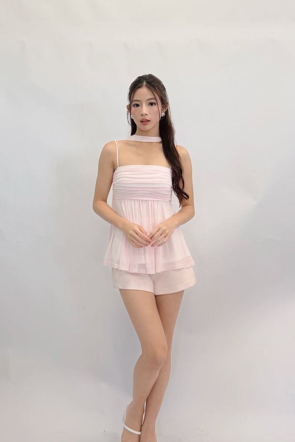 *PREORDER* (PREMIUM ICE MESH) Soni Mesh Babydoll Top