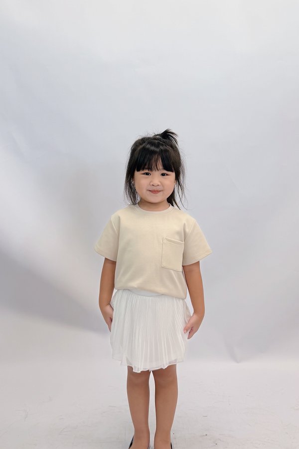 *PREORDER* (MINI MIKAYLA) Tiana Micro Pleated Ruffles Mesh Skirt