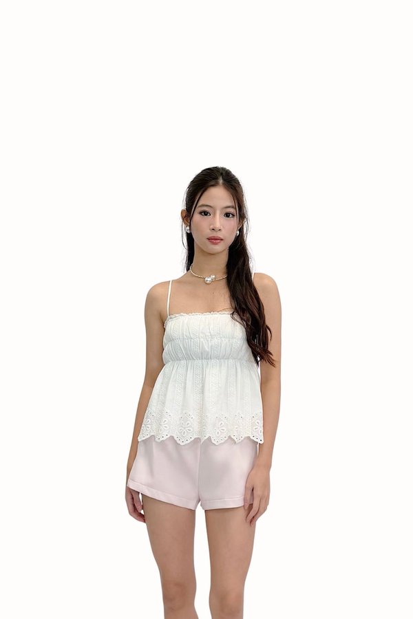 *PREORDER* Baobao Cotton Eyelet Babydoll Top