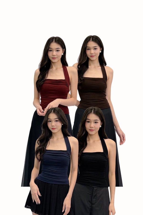 *PO: ETA MID DEC* (PREMIUM/BARE) Luna V4 Halter Top