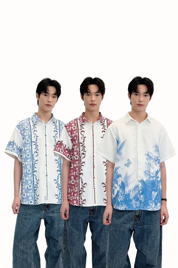 *PREORDER* (MIKAYLA MEN) Sky Printed Shirt