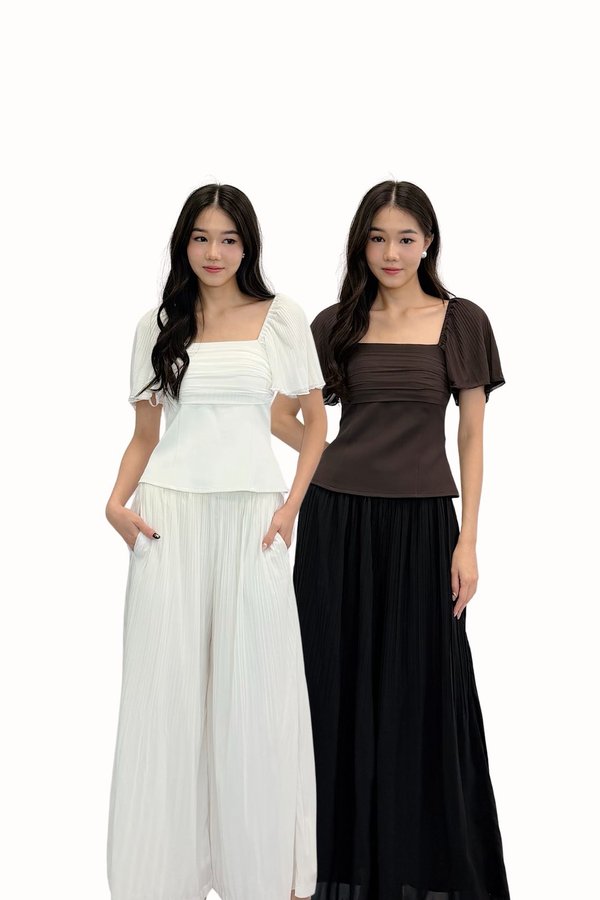 *PO: ETA MID DEC* *REGULAR* Tiana Micro Pleated Pants