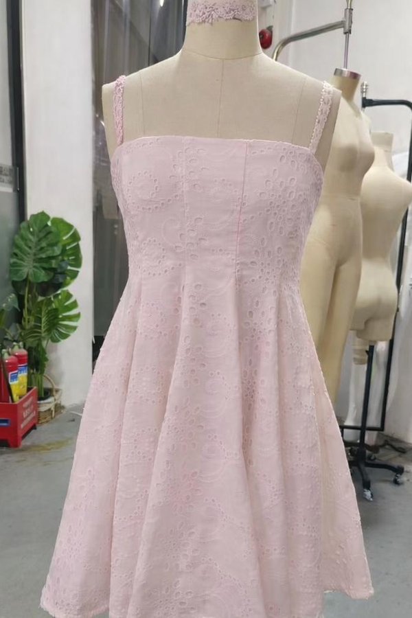 *PREORDER* Isla Eyelet Cotton Mini Dress