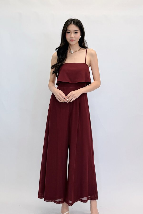 *PREORDER* (PREMIUM ICE MESH) Alina Mesh Jumpsuit