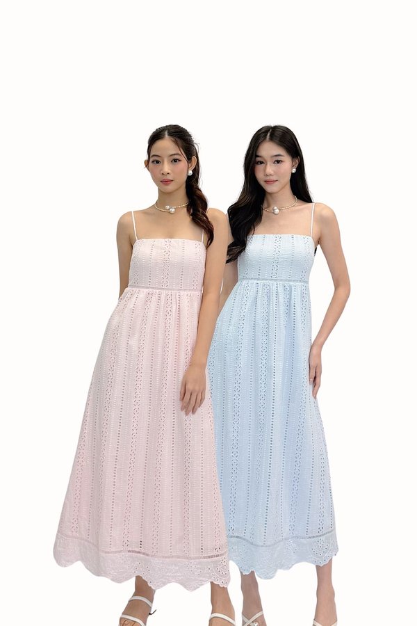 *PREORDER* Baobao Cotton Eyelet Maxi Dress
