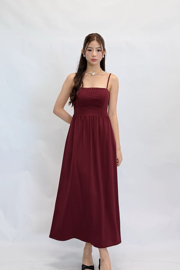 *PREORDER* Selina Straight Panel Maxi Dress