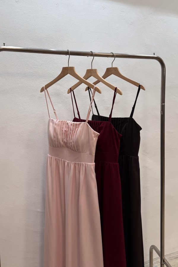 *PREORDER* Selina Straight Panel Maxi Dress