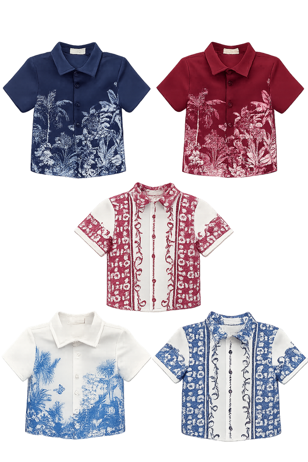 (MINI MIKAYLA) Sky Printed Shirt