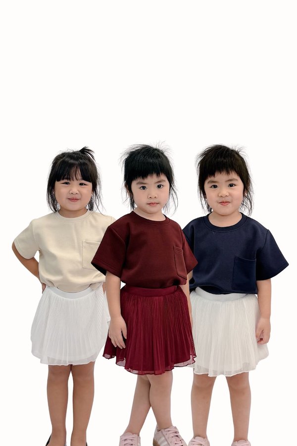 (MINI MIKAYLA) Noa Mesh Pocket T-shirt