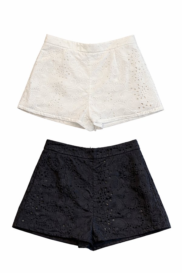 *PREORDER* Darcy Eyelet Cotton Shorts