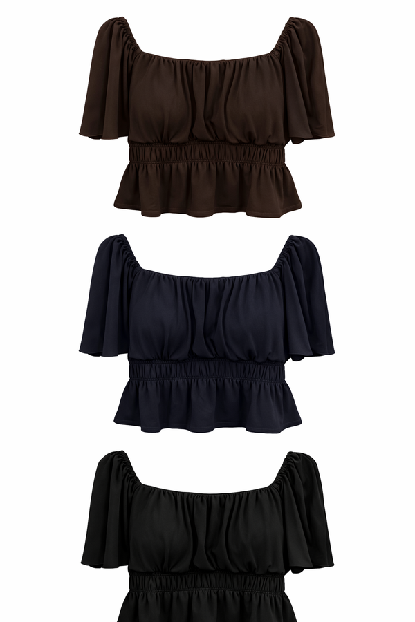 *PREORDER* (PREMIUM/BARE) Soria Sleeve Top