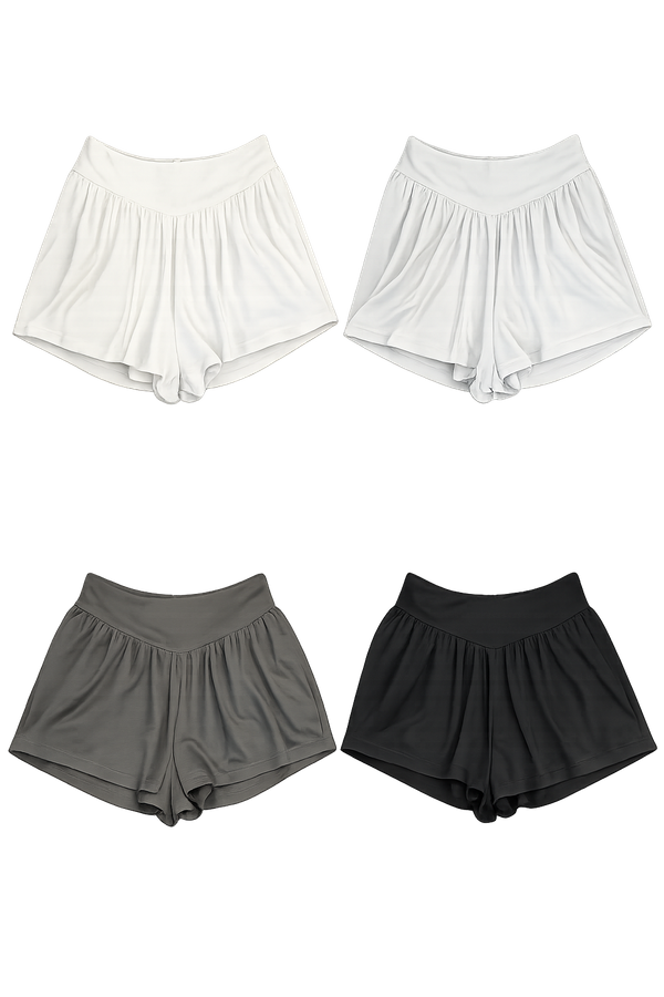 *PREORDER* (BARE/TENCEL) Alina V Waist Shorts