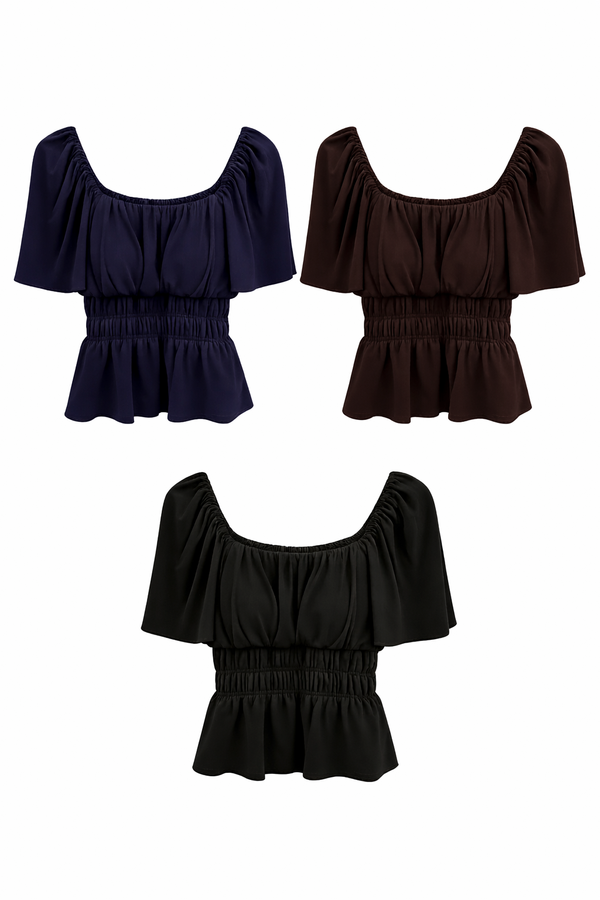 *PREORDER* (PREMIUM/BARE) Soria Sleeve Top