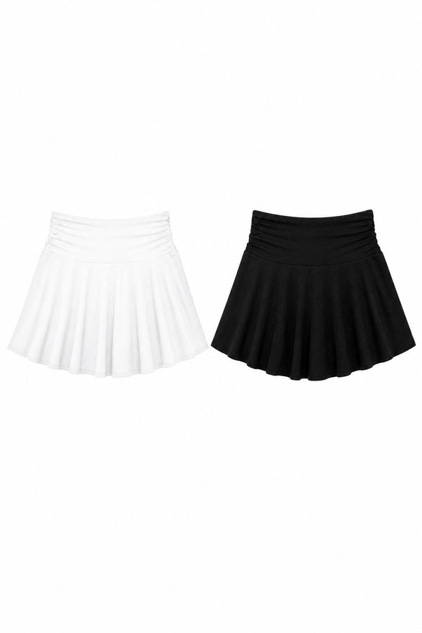 *PREORDER* (BARE/TENCEL) Ri Ruched Skorts